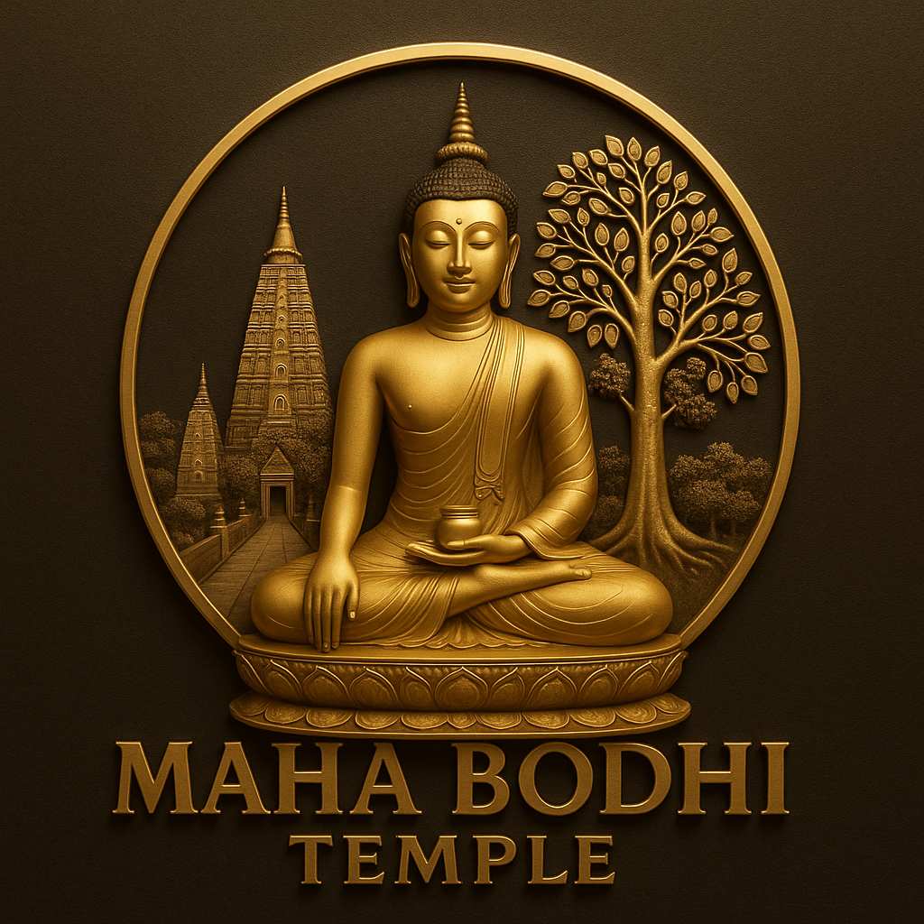 Maha Bodhi Temple Logo